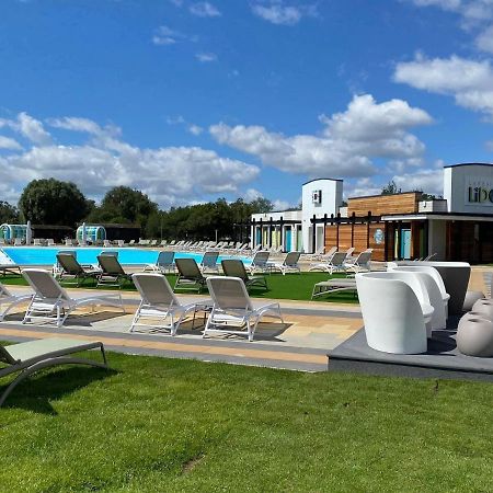 The Sunflower Luxury Caravan At Tattersall Lakes Hotel Tattershall Eksteriør billede
